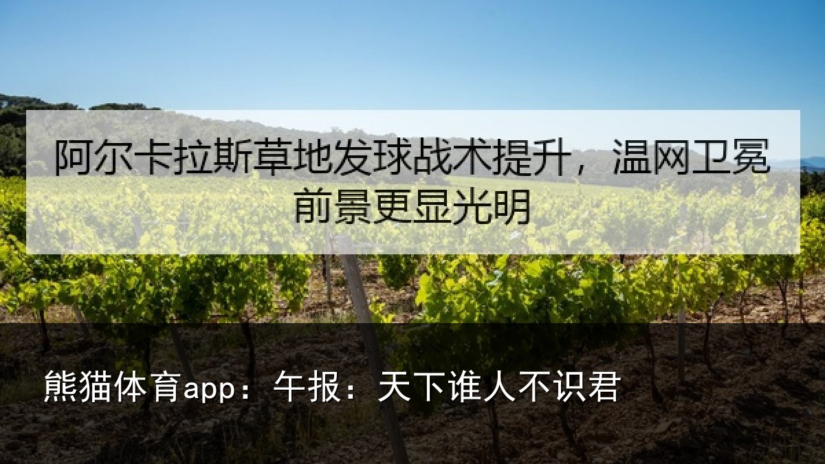 熊猫体育app:午报:天下谁人不识君
