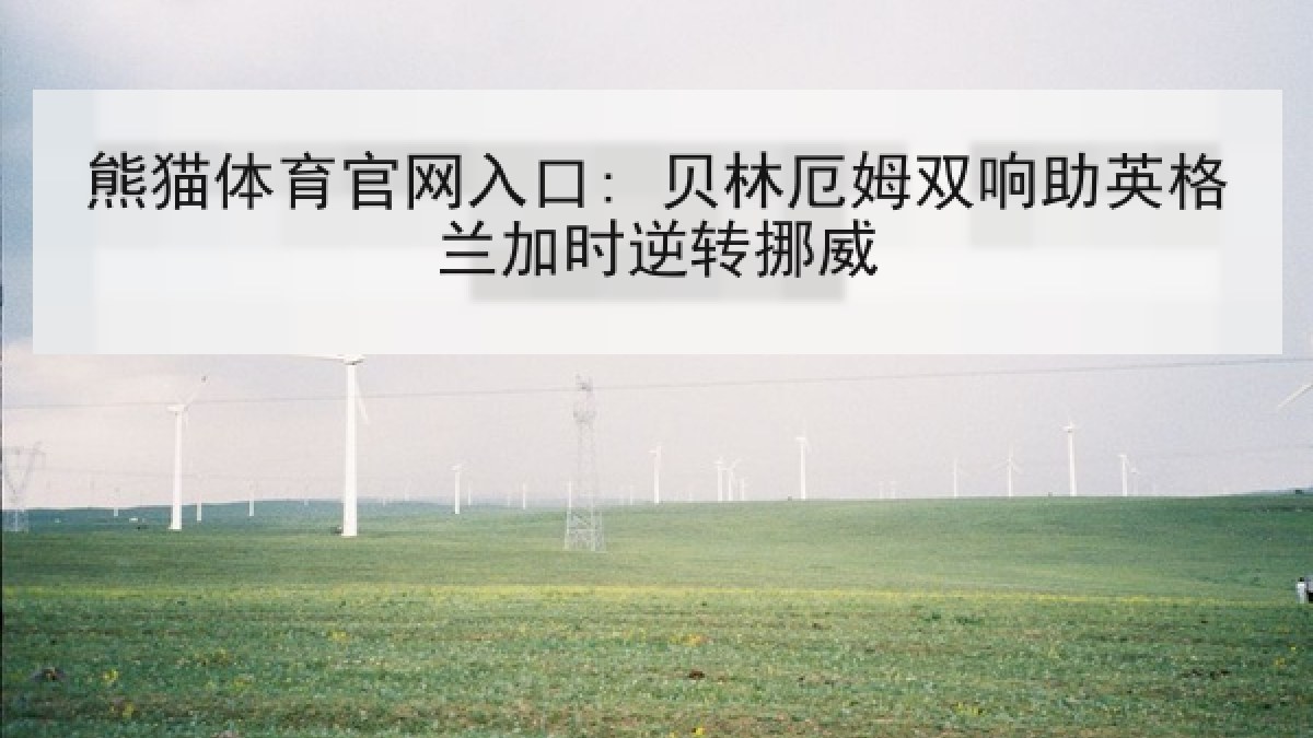 熊猫体育官网入口: 贝林厄姆双响助英格兰加时逆转挪威